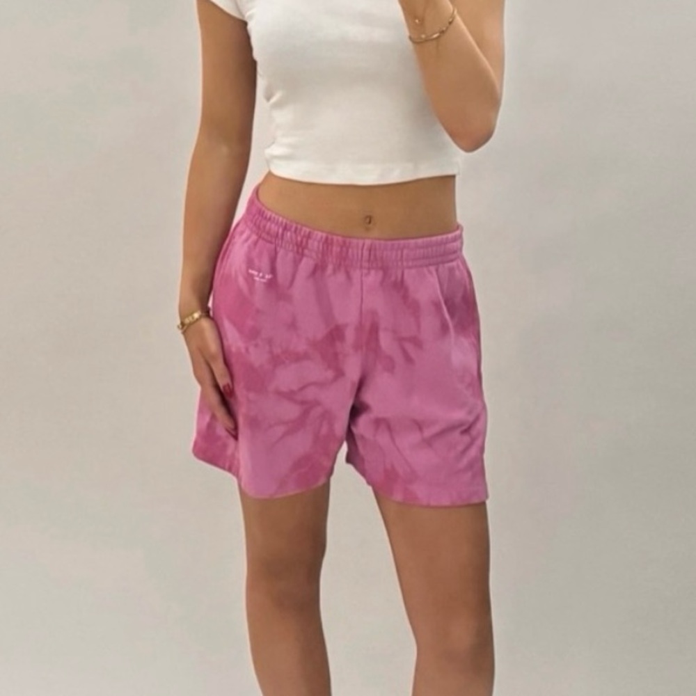 Rag and Bone Pink Tie-dyed Sweat shorts Sz S